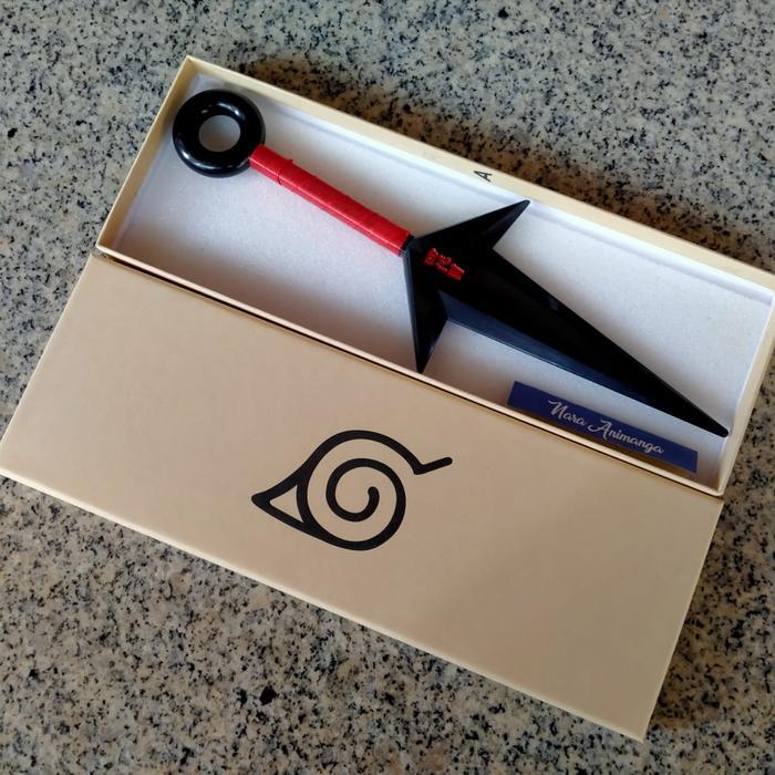 (Time Sport Store) Nara Animanga Pedang Kunai Anime Cosplay Naruto - Minato Merah