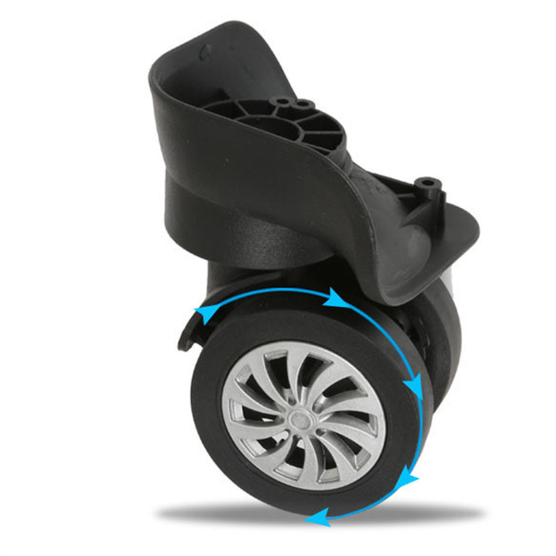 ABUL8 Pack Luggage Replacement Wheels, Replacement Luggage Suitcase Spinner Wheels, Universal Swivel