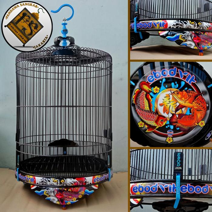 SANGKAR/KANDANG MURAI EBOD JAYA PVC DECAL EBOD VIT ARWANA