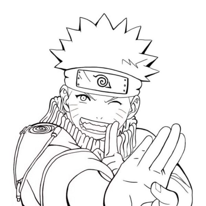 10 LEMBAR kertas mewarnai, GAMBAR MEWARNAI tema NARUTO