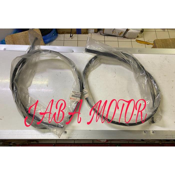 Karet roof vios gen 3-karet atap allnew vios set rh lh original part