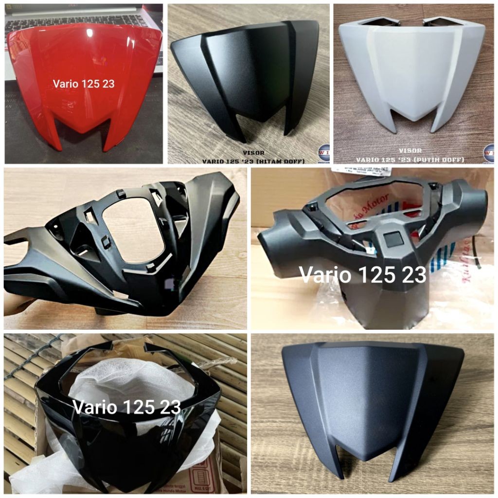 Batok Depan + Visor & Belakang Honda NEW VARIO 125 23 Gen-2 2023 - 2025 Merk WIN