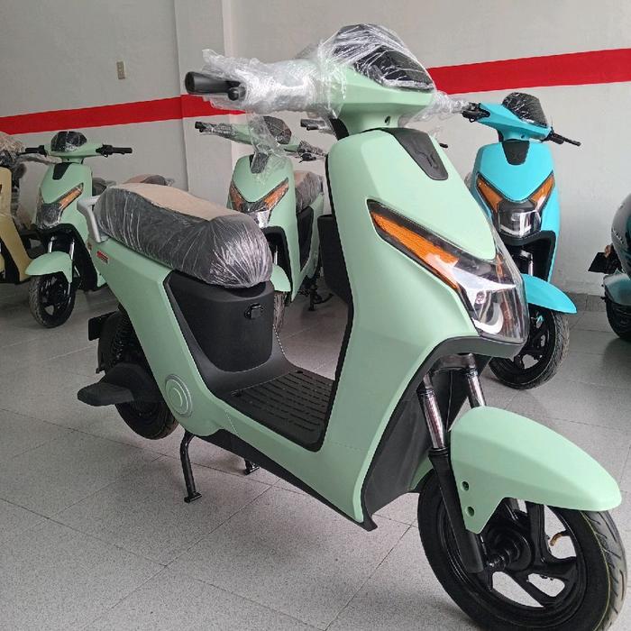 Sepeda Listrik Murah Medan UWinfly D75 Warna Hijau