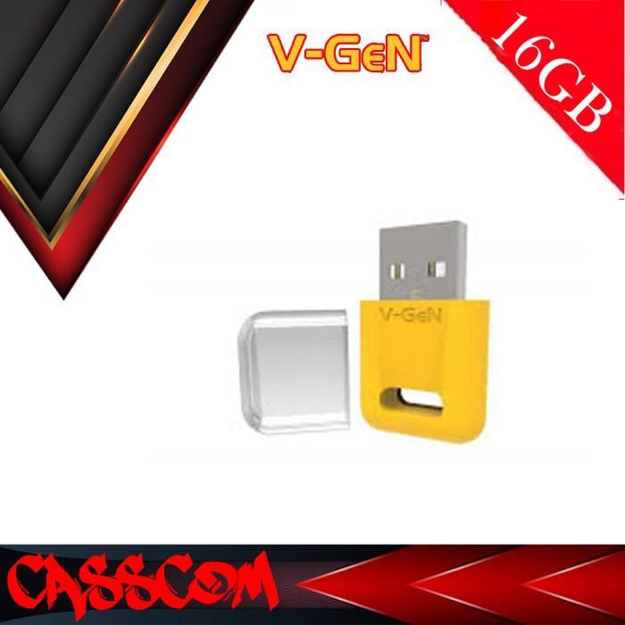 Flashdisk Vgen Atom 16GB / FD V-gen 16 GB ORIGINAL - Merah