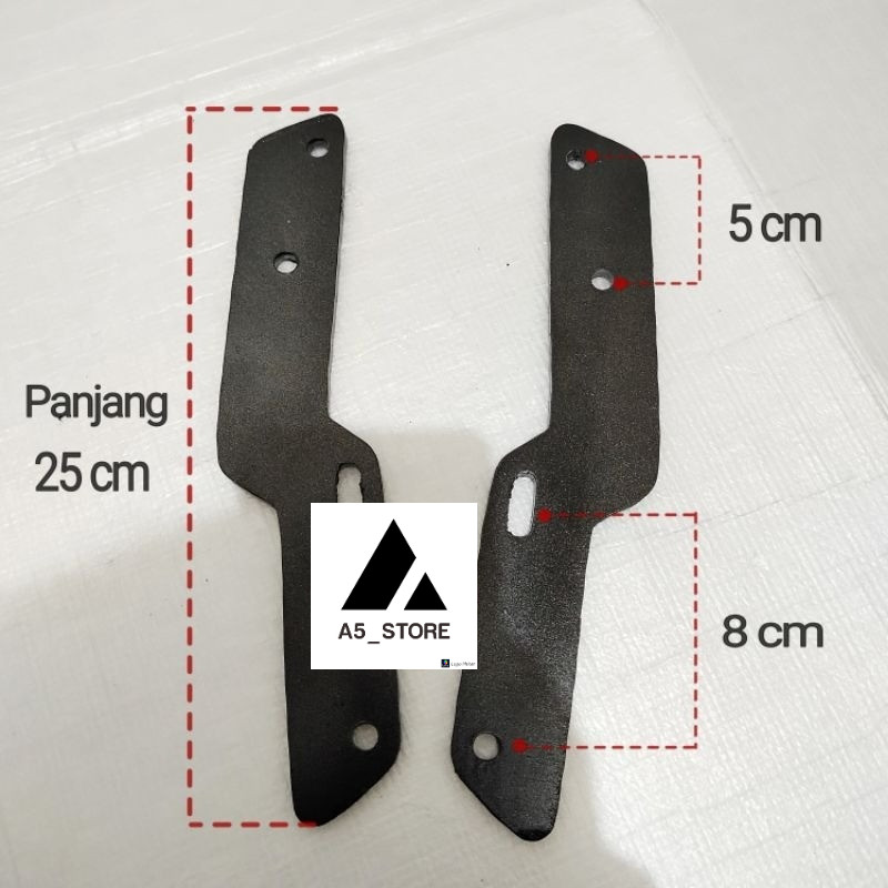 Breket Foostep Breket Underbone Jupiter MX Old MX New 135 MX King 150 Breaket UB MX Tebal 6 mm