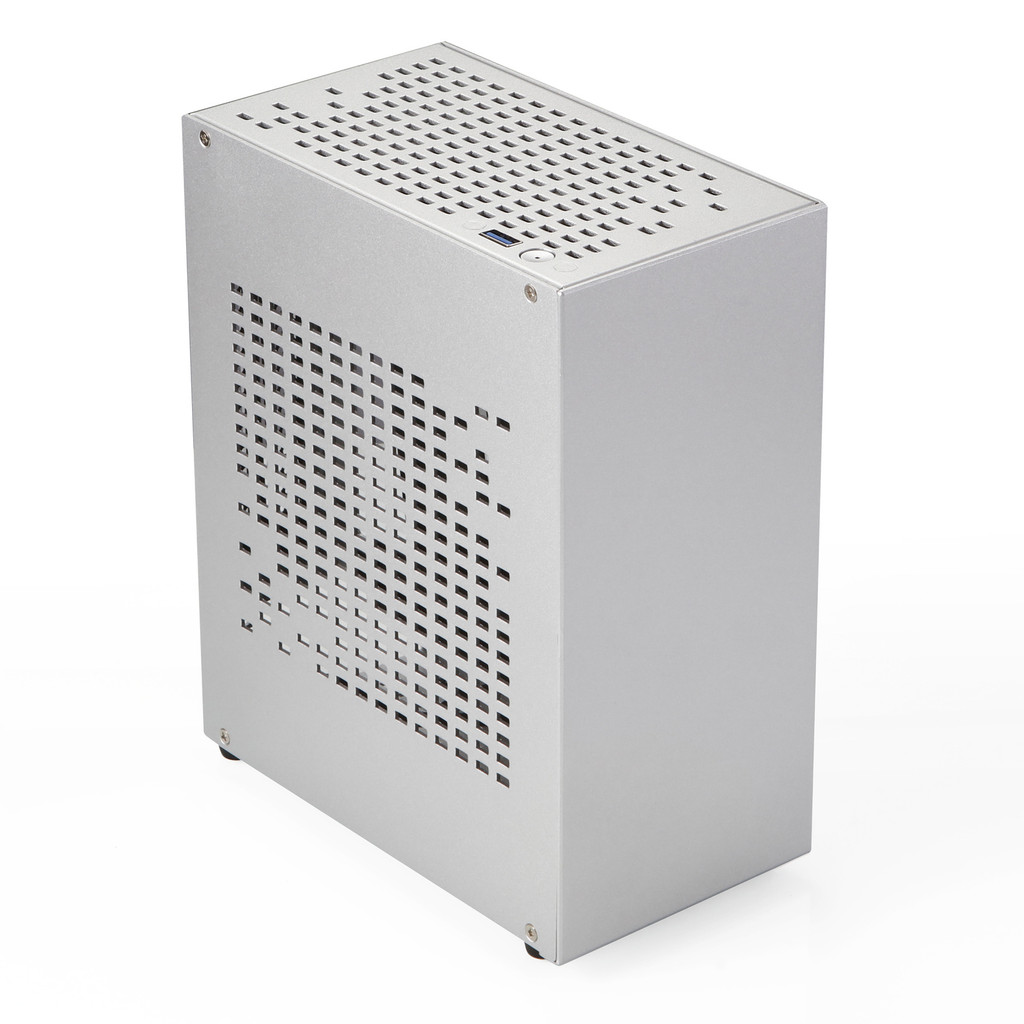 Desktop Case MINI ITX Case  Aluminium Mini-ITX Desktop Bagpack Computer Case Compatible with Mini Gr