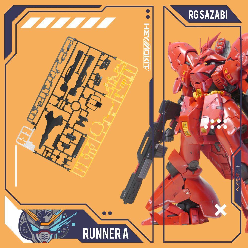 RUNNER PART A NON BANDAI RG SAZABI MODELKIT