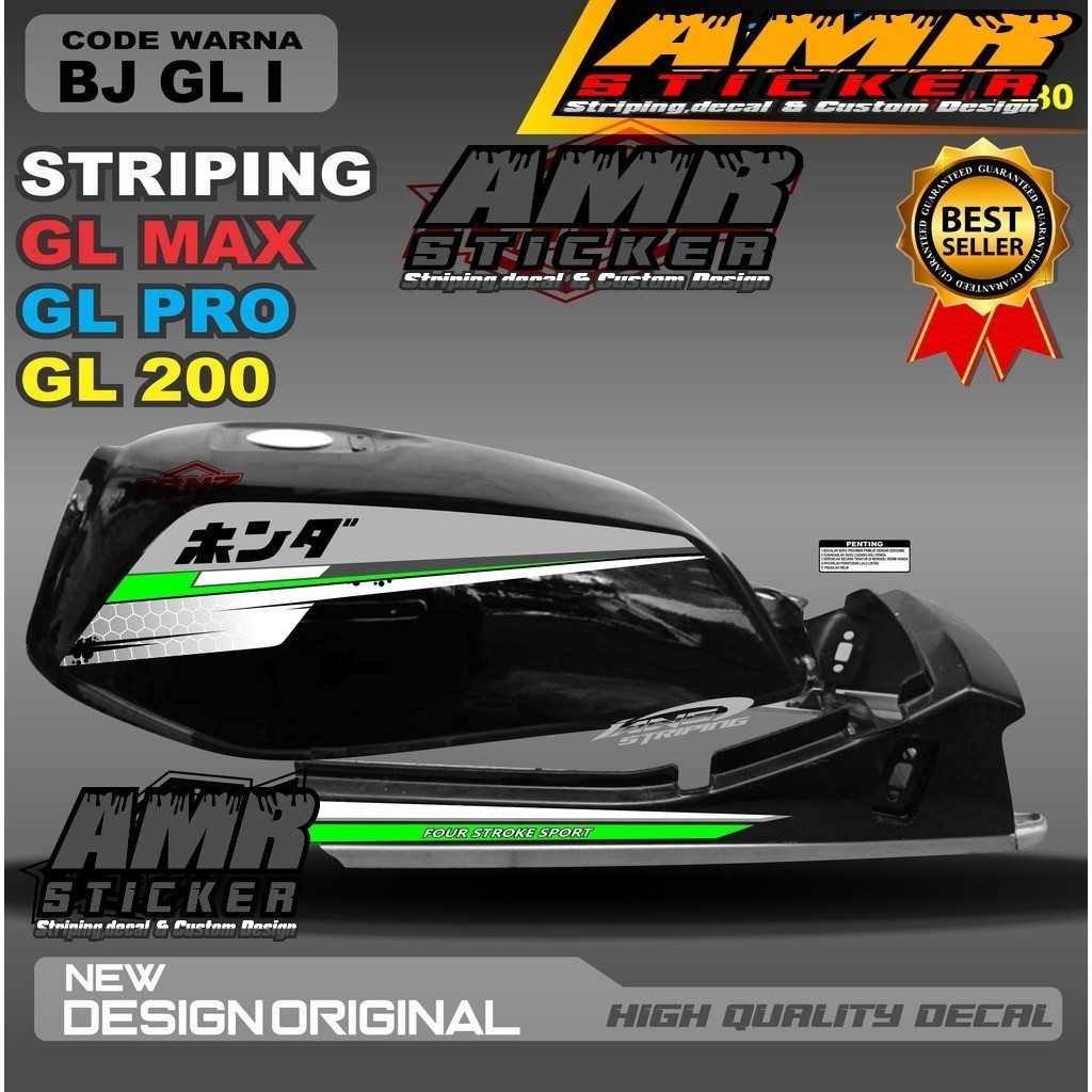 STRIPING GL MAX GL PRO CUSTOM STD BJ 1934