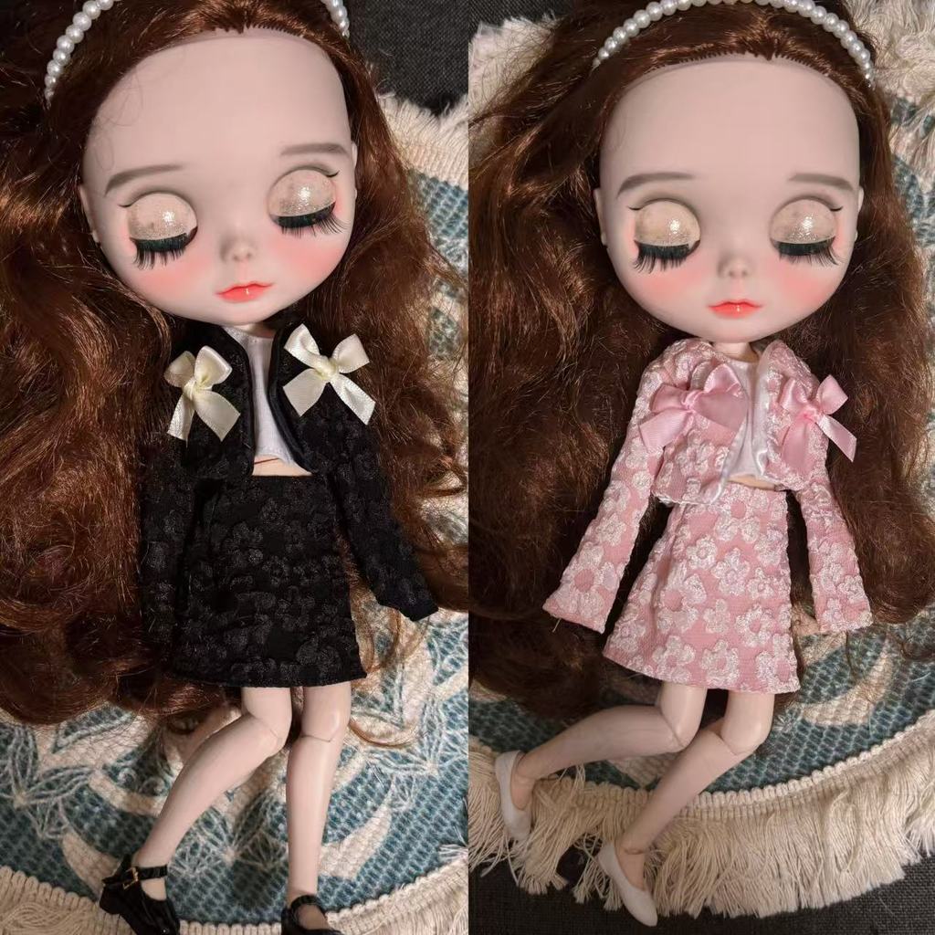 Fashion 1/6 Blythe Doll Outfit Cute Replace Clothes Blythe Doll Clothes Set Accessories