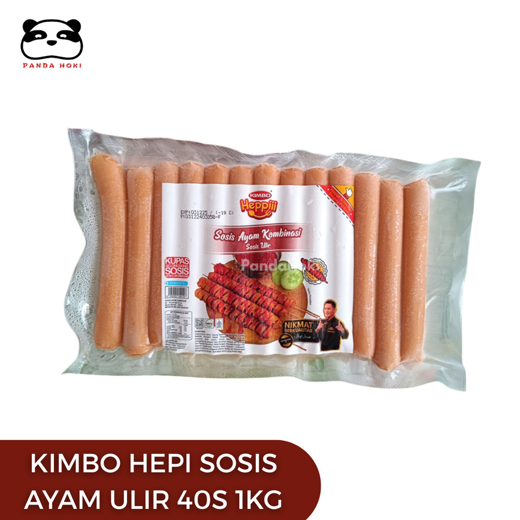 Kimbo Sosis Ulir Heppi | Heppiii | Happy | Hepi Sosis Ayam Ulir 1Kg