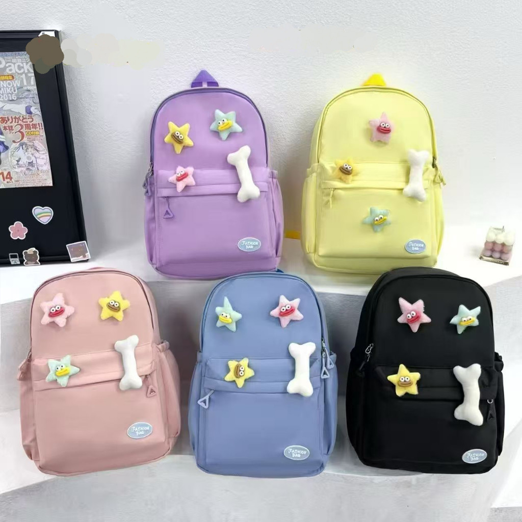 Keedo.mall 213252 Tas ransel Wanita Fashion Tas Sekolah Tas Back Pack Model Korea 30*13*38 Cm