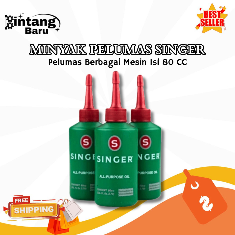 MINYAK PELUMAS SINGER/SINGER OIL MESIN JAHIT -BB