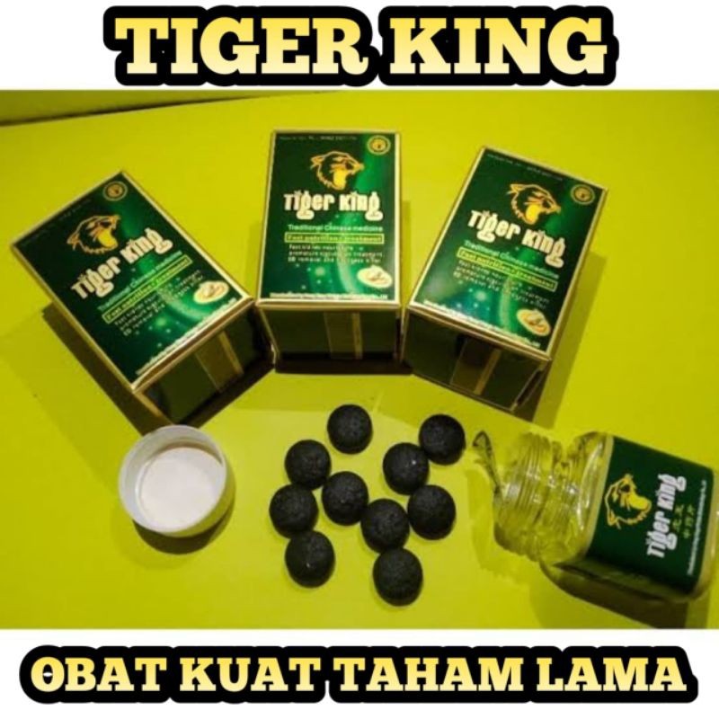 [Whispers] Obat Kuat Tiger King Original Suplemen Herbal China Stamina Pria Kuat Tahan Lama Asli