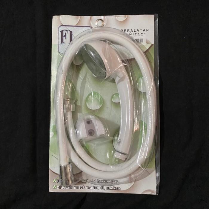 Hand Shower Plastik / Shower Mandi / Shower Mandi PVC - Putih