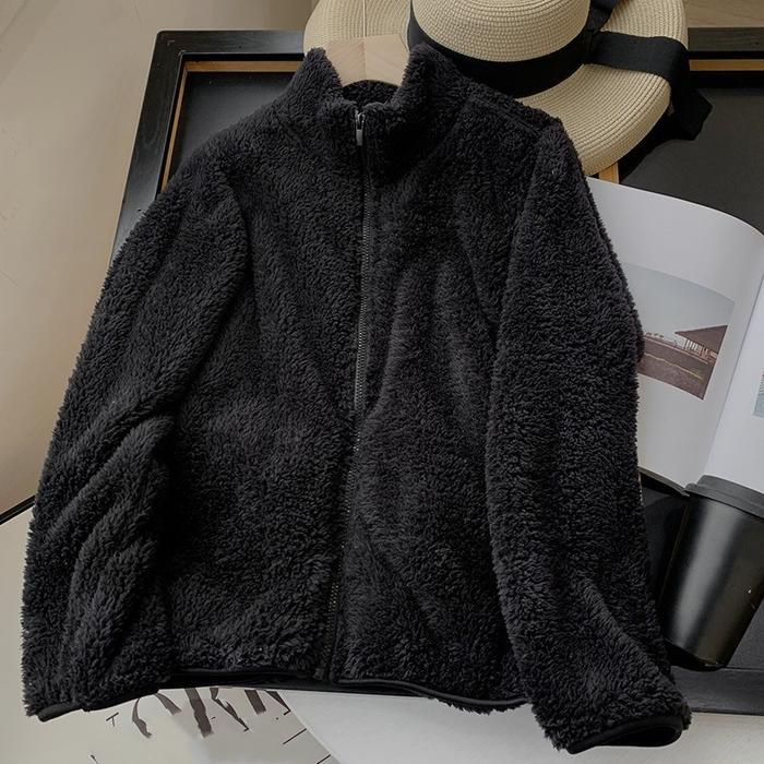 PROMO DISKON Jaket Bulu Serpa Dewasa Unisex Pria Wanita Musim Dingin Berkerah Quality Premium - Hita