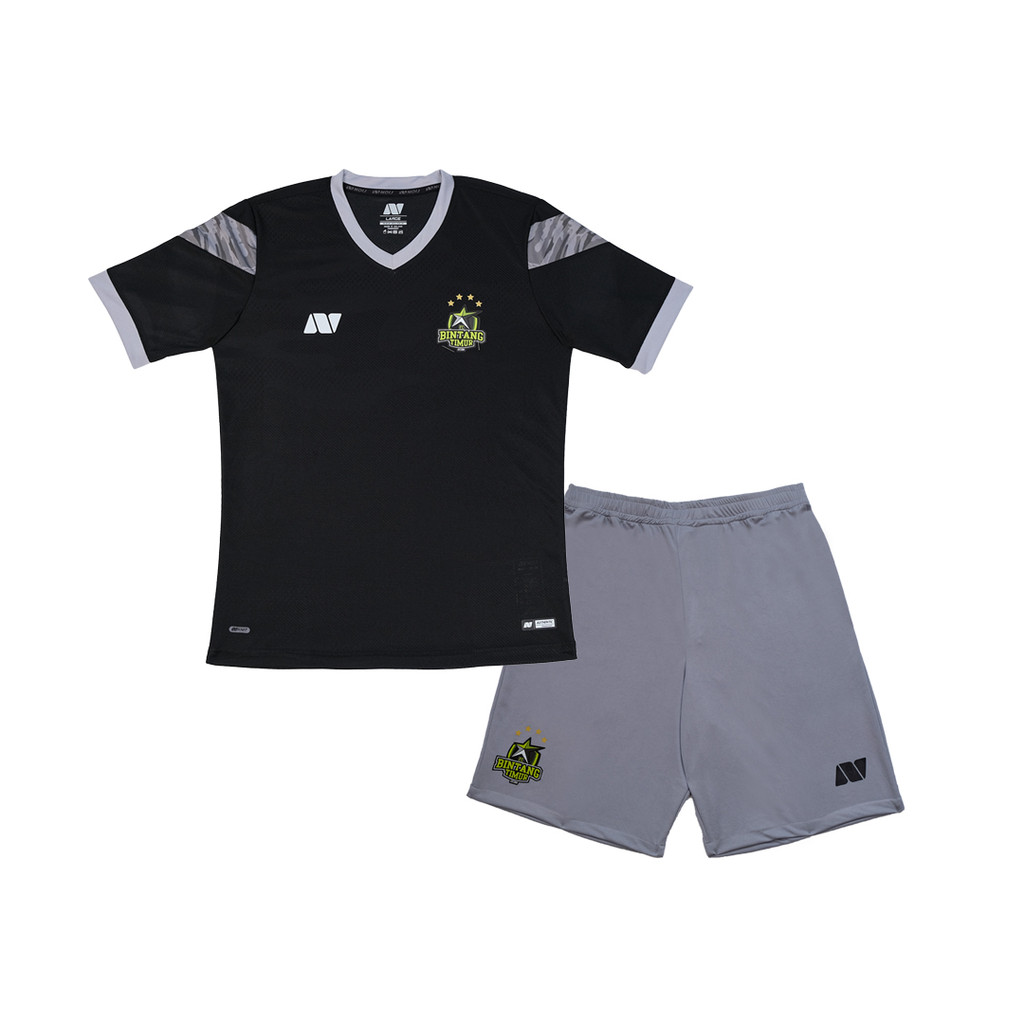 Noij Kaos Jersey Olahraga Set BTS Training 25/26 - Black