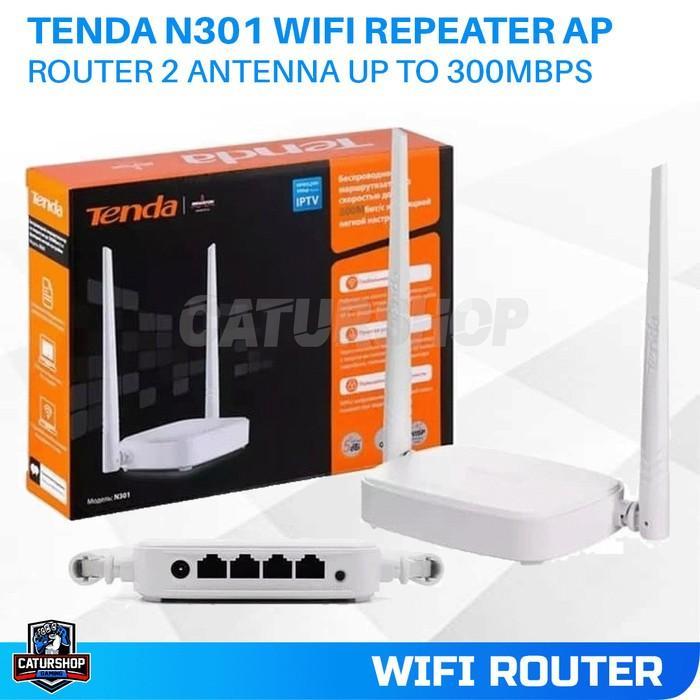 Tenda N301 4 in 1 Wireless Router Repeater WISP Access Point N 301