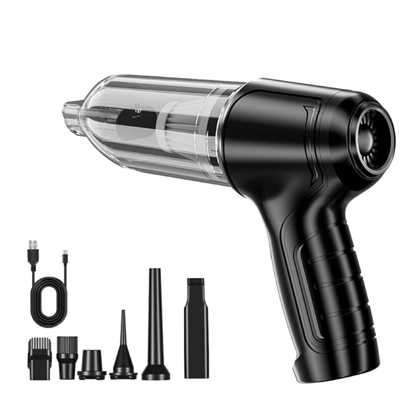 ABWMCar Vacuum Cleaner Powerful Cordless Car Vacuum Cleaner Strong Suction Handheld Cordless Car Vac