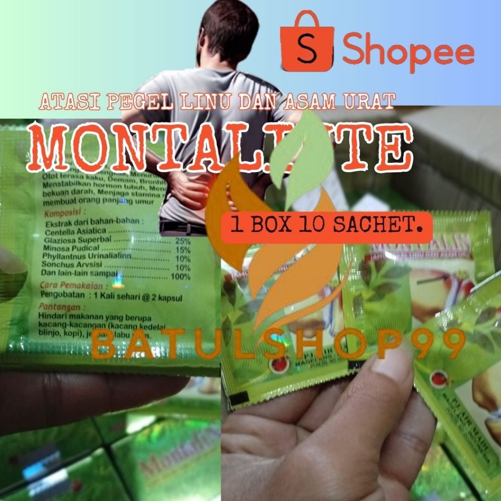 Tolak Angin Kapsul 10 Sachet MontalinTeng Herbal
