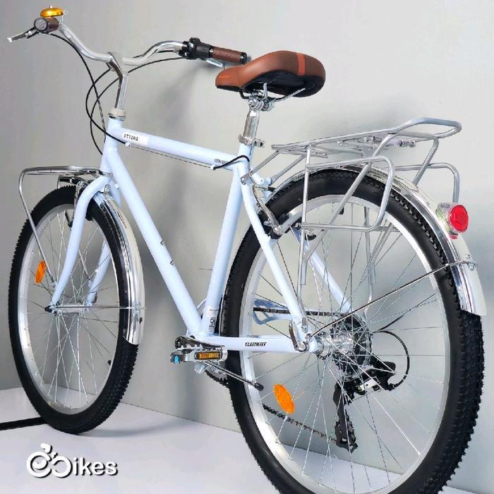 Sepeda Touring Commuter Bike ELEMENT OTTAWA / RSE Urban Classic Vintage 26 inch - Mystic Blue
