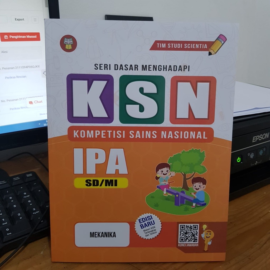 BUKU OLIMPIADE IPA (KSN IPA) SD/MI : MEKANIKA - YRAMA WIDYA