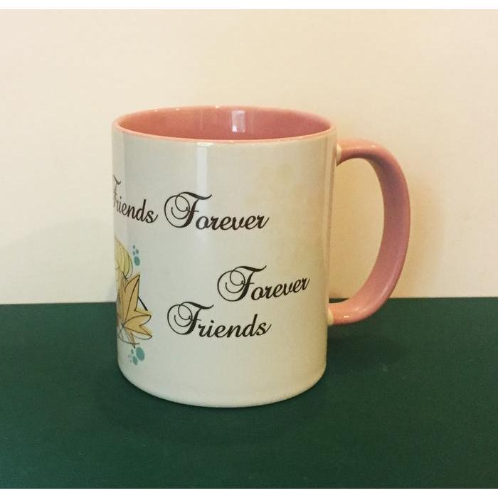 Mug Keramik Inspirational - Friends Forever, Forever Friends'