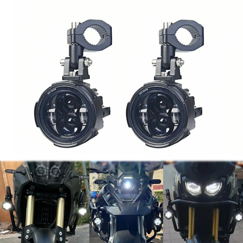 Motorcycle Strong Lighting LED Auxiliary Light Fog Light Motorcycle Assembly Motorcycle Accessories