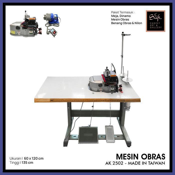 PROMO SPESIAL RAMAHDAN Mesin Jahit Obras Karpet Daimoku