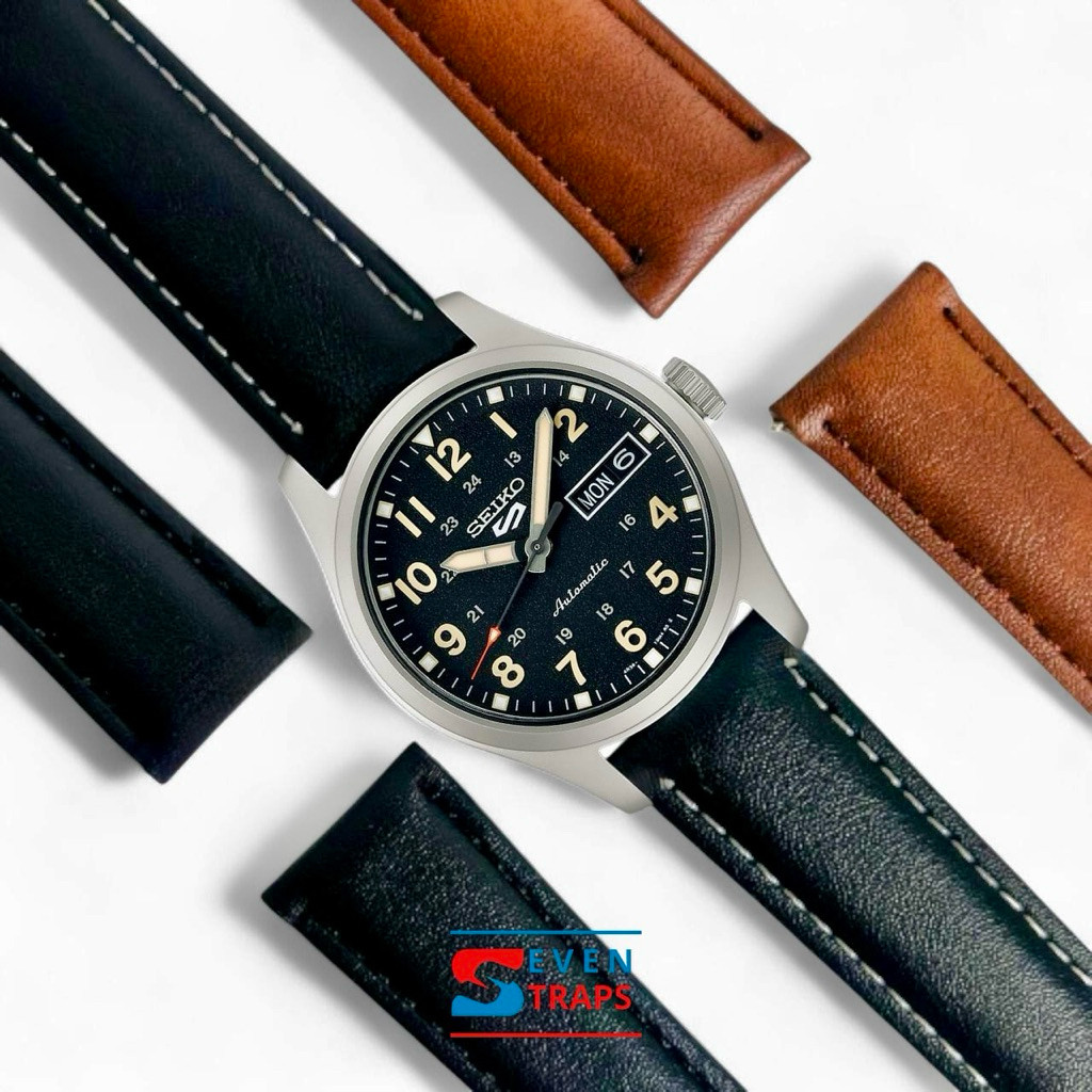 TALI JAM TANGAN KULIT STRAP JAM TANGAN PRIA LEATHER STRAP 20mm 22mm
