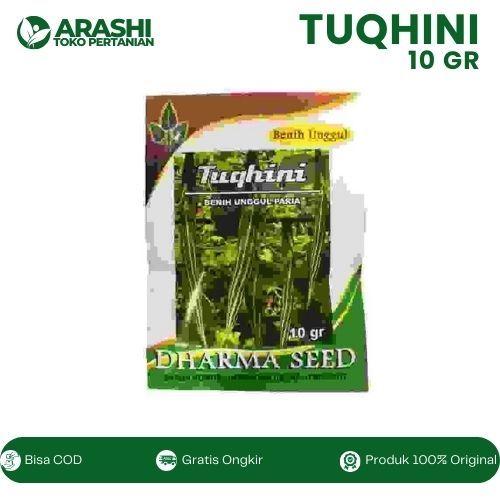 Benih Pare Tuqhini 10gr Original Dharma Seed Pare Belut Unggulan