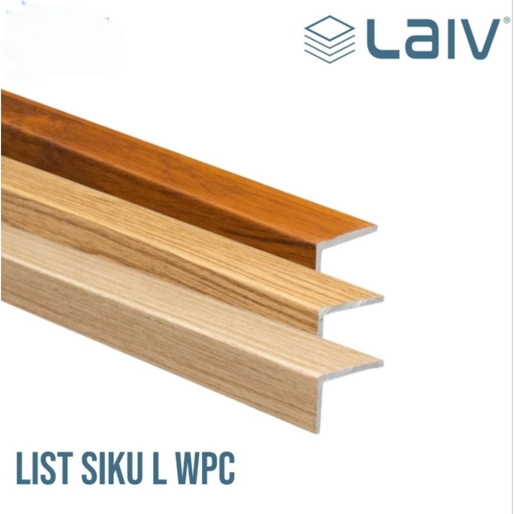 List Siku L PVC Step Nosing Lantai Tangga Vinyl SPC Lis Parkit Ending List Wallpanel