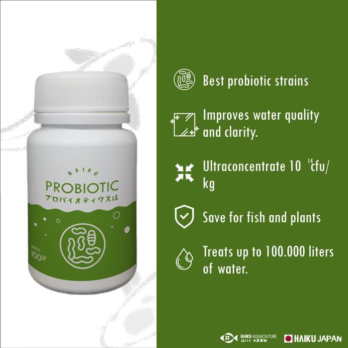 Haiku Probiotic - Bakteri Starter Kolam Koi Ikan Nitrobacter Haiku Probiotic Ultra Konsentrat Menjer