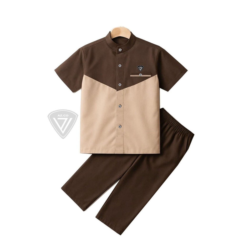 Baju Lebaran Satu Set Baju Koko Anak Laki Laki Umur 1-12 Tahun Murah