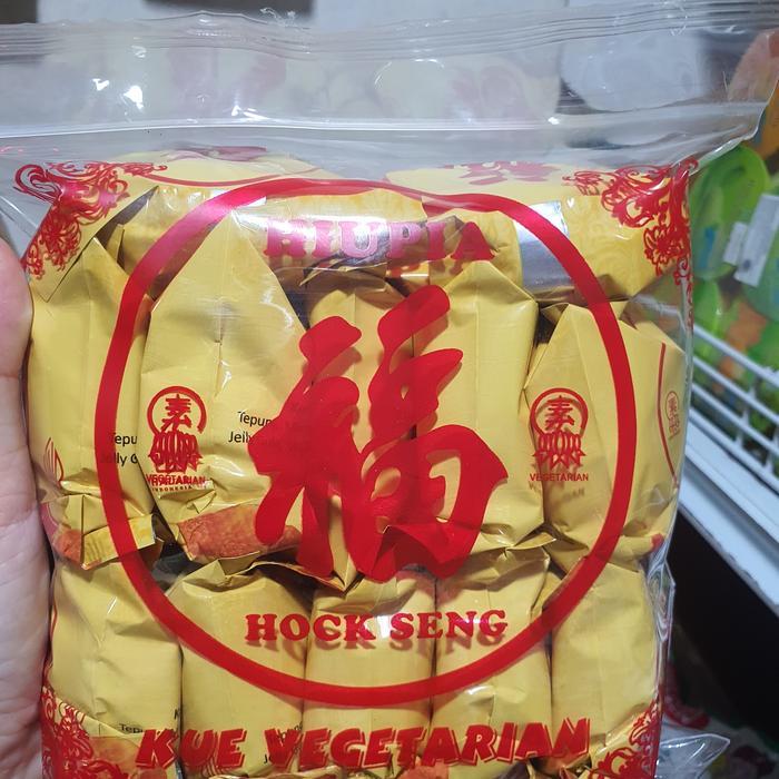Hock Seng hiu pia / hio pia / kue vegetarian