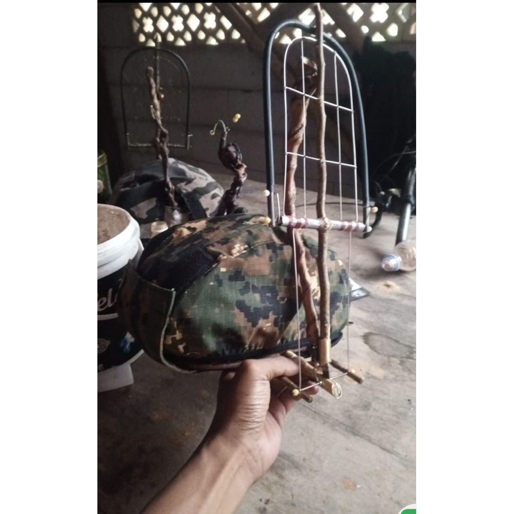 Kerodong sangkar pikat perkutut