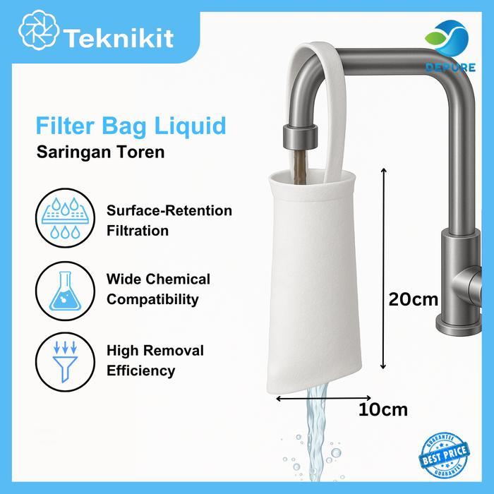 Depure Filter Air Keran / Filter Kran Air Sumur / Kain Saringan Penjernih Air / Filter Saringan Tore