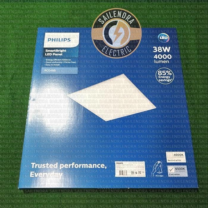 PHILIPS RC048B W60L60 W30L120 - Lampu Panel 220V LED Gypsum 60 X 60 / 30 X 120