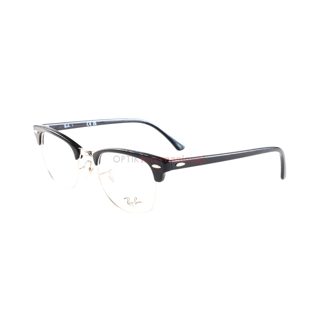 RAY-BAN RB5154 2000 Frame Kacamata Clubmaster Square Metal Acetate