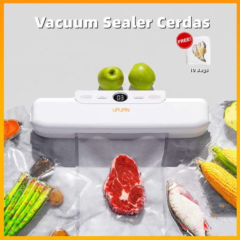 UPUPIN Vacum sealer fresh cerdas makanan  food packing machine mesin vacuum sealer makanan
