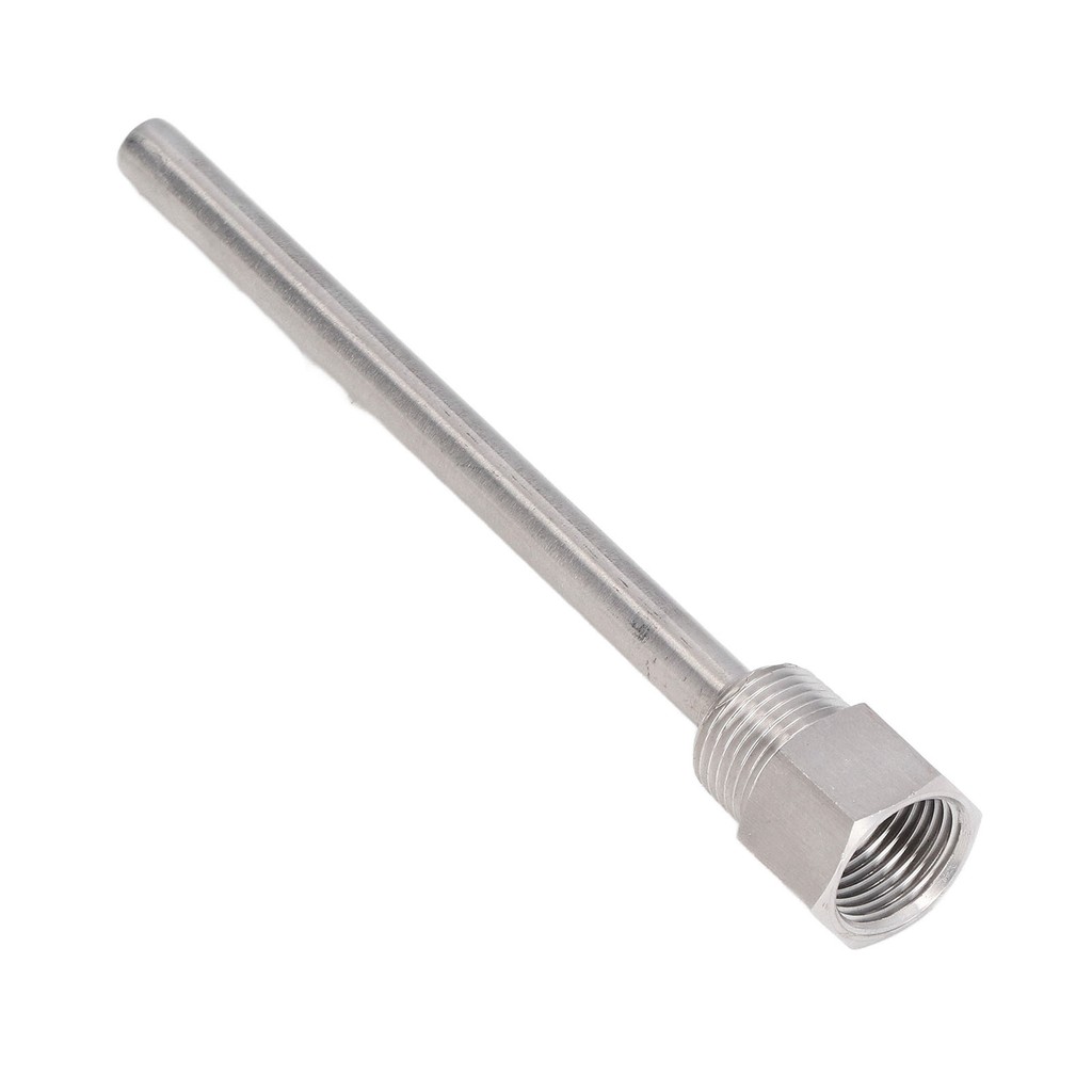 Stainless Steel Thermowell G1/2 Male Thread 6.7in Length Thermowell for Temperature Sensors