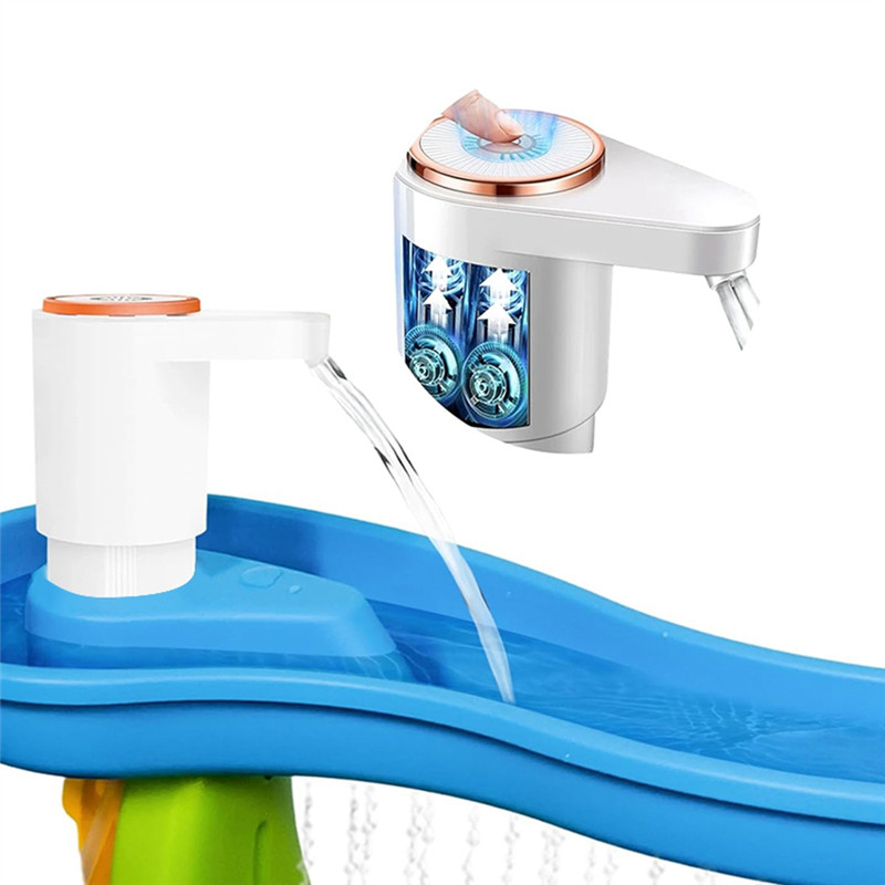WHYYWater Table Pump,Water Pump For Water Table 4 Hours Lasting Time Battery Powered Pump For Kids S