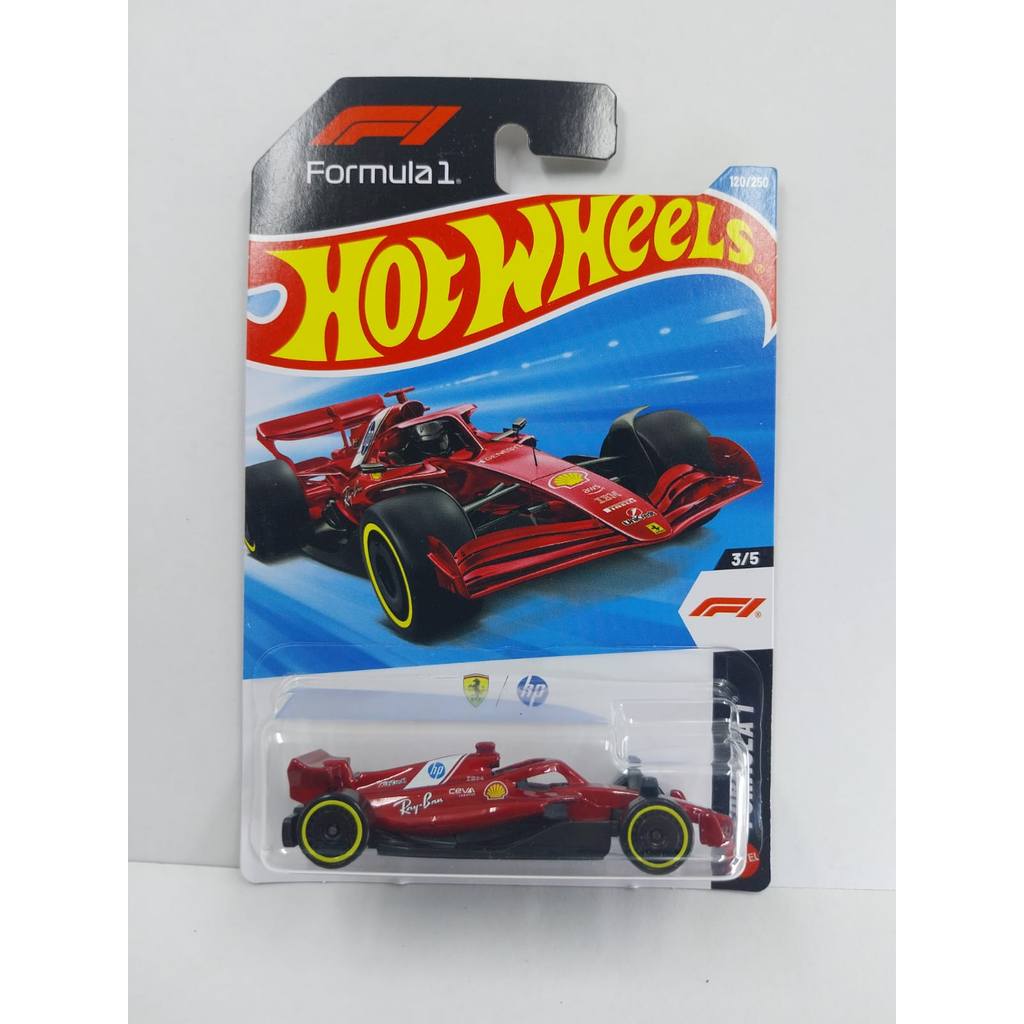 Hot Wheels Formula 1 F1 Ferrari Scuderia HP Merah Mobil Balap