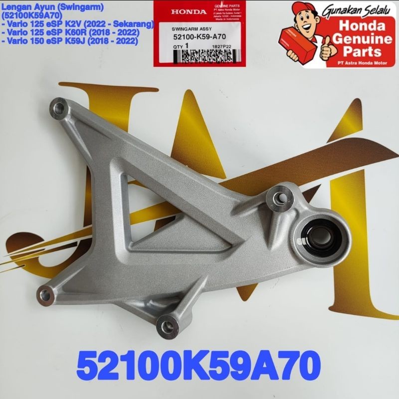 Termurah 52100K59A70 Swing Arm Assy Vario 125 Vario 150 Asli Ori Honda AHM