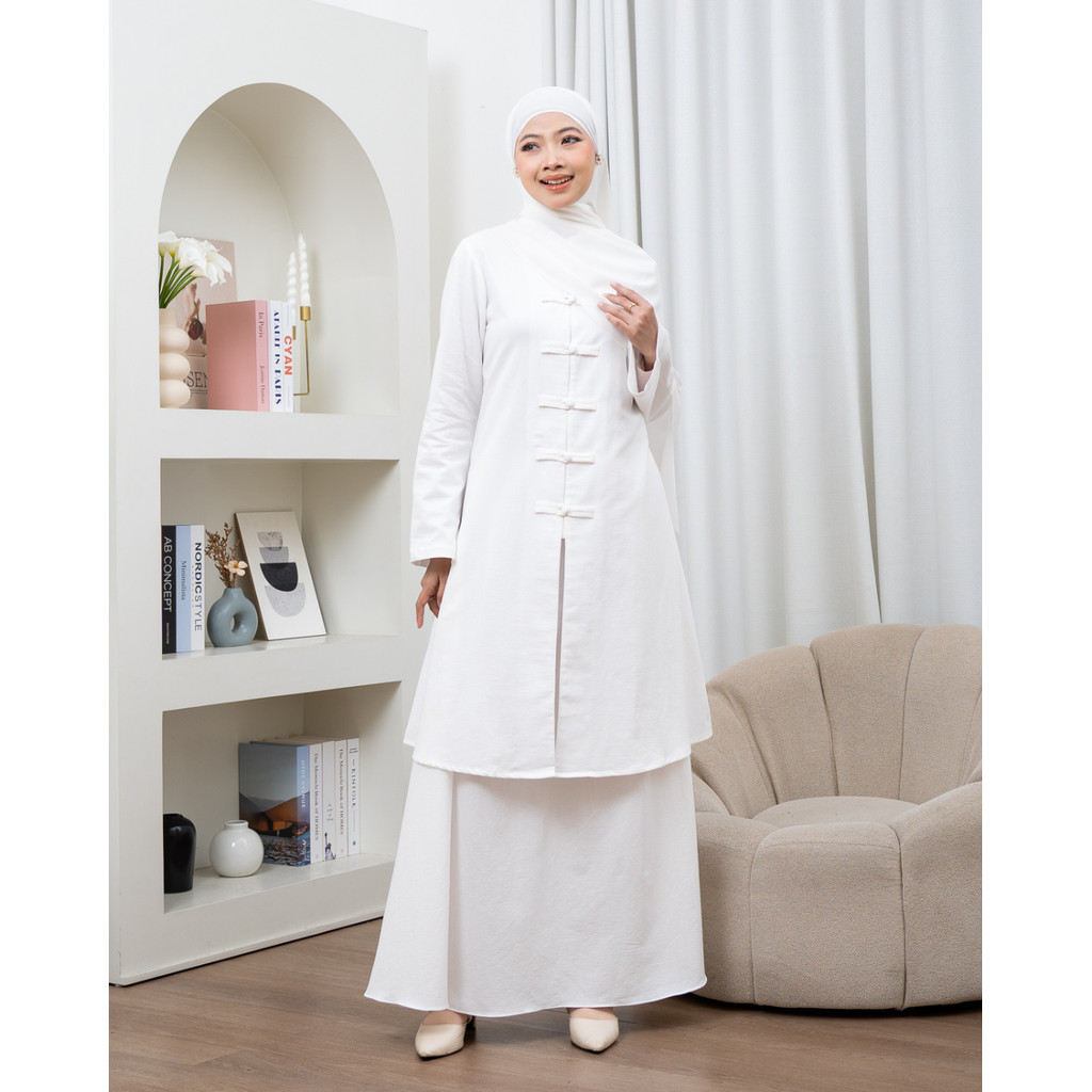 Evolvere - Mey Cheongsam Tunik Lebaran Tunik Wanita ( TUNIK SAJA )