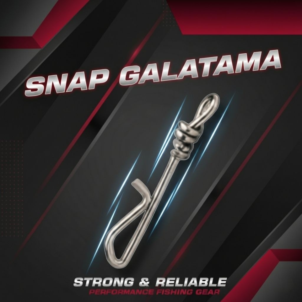 Snap Galatama Pancing Strong - Peniti Pancing Stainless Super Kuat / galatama