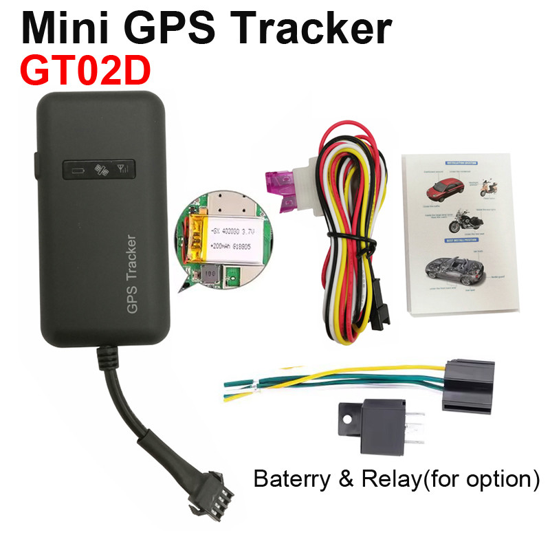 GPS TRACKER GT02D Vehicle GPS TRACKER Car GPS Tracking Monitor Motorcycle GPS Tracker GPS Lotation T