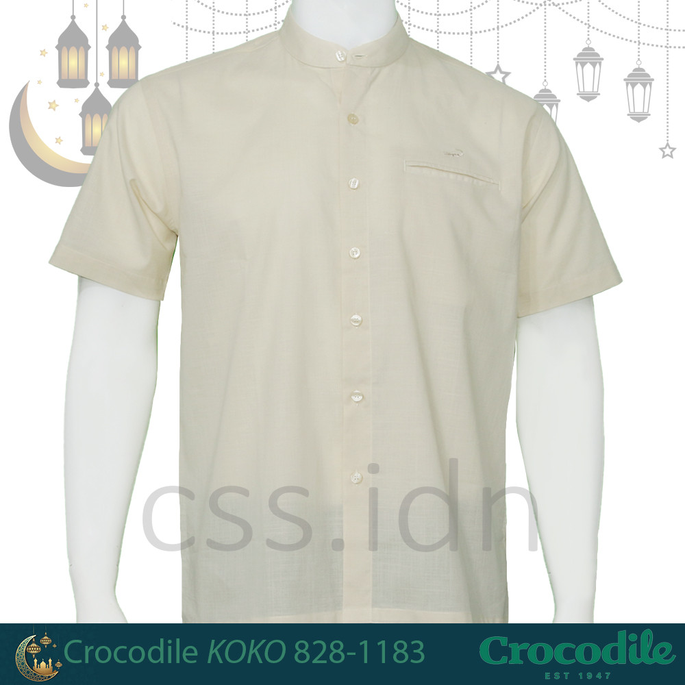 Kemeja KOKO Pria Lengan Pendek Crocodile 828-1183