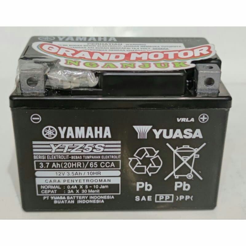 AAA Aki Motor Yamaha Original YTZ5S Mio J Vixion Mio Soul Fino Soul GT Mio m3 X-ride Xeon Byson Jupi