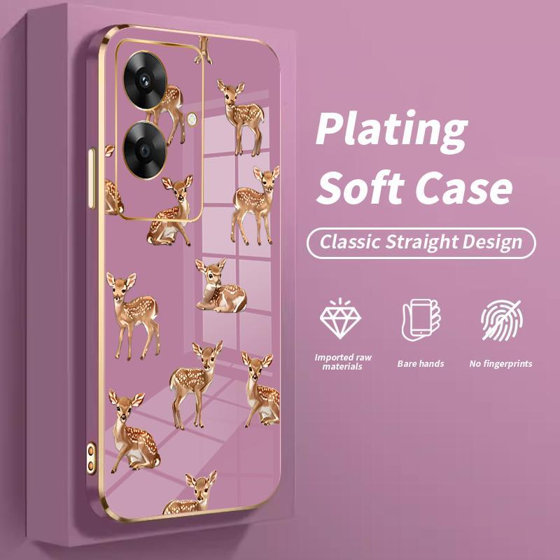Casing Hp For Realme Note 60 70 70t 80 Lite Narzo 50i 20 Pro 20A 30 5G 30A 50 50A Prime N63 N53 Q Q3
