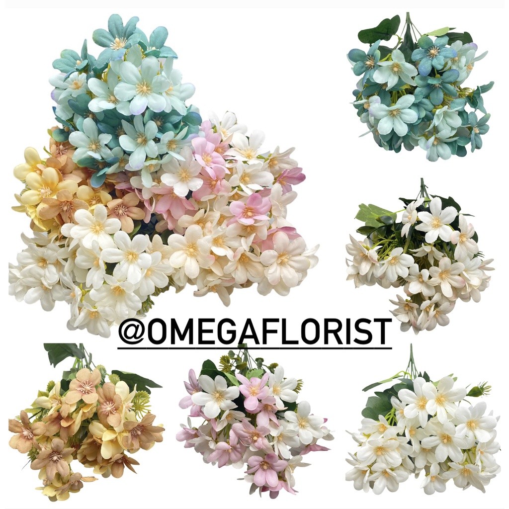 Bunga Zoka Artificial / Bunga Artificial / Bunga Plastik / Bunga Dekorasi / Dekorasi Pernikahan / Pe